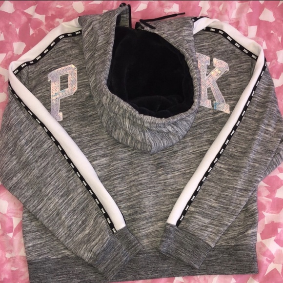 HTF Rare PINK Victoria Secret Faux Fur Jacket - Picture 7 of 14